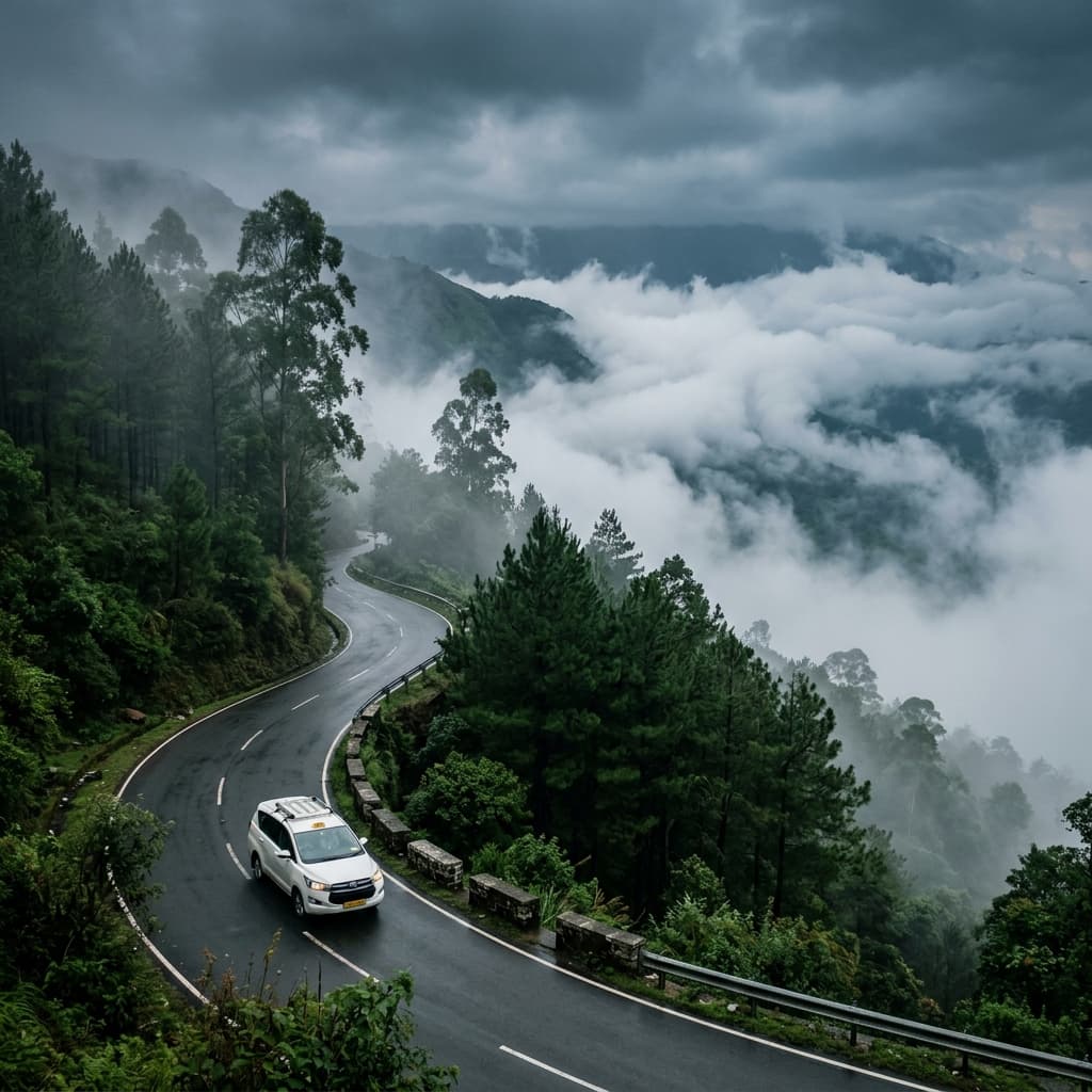 Coimbatore Airport/City to Kodaikanal (Pickup & Drop)