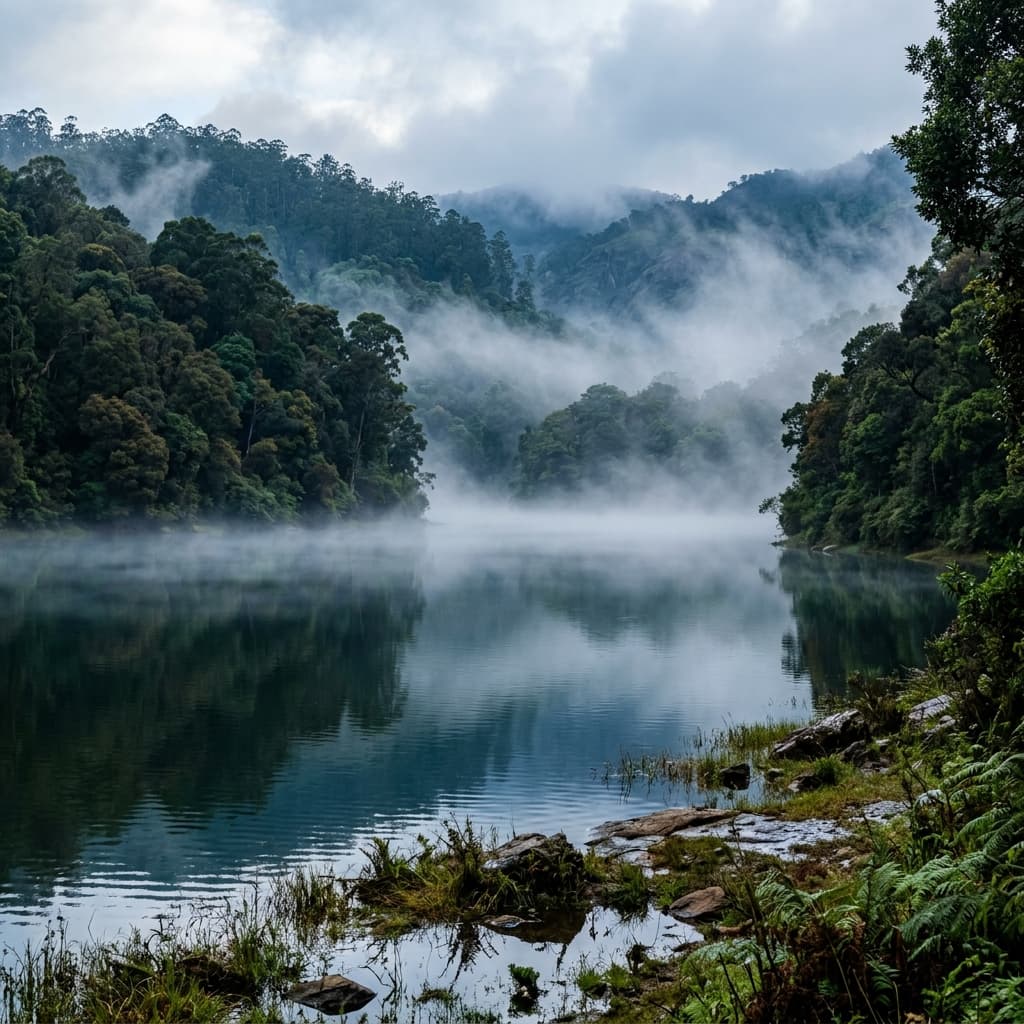 Berijam Lake, Silent Valley & Caps Fly Valley